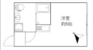 クレサージュ町屋の物件間取画像